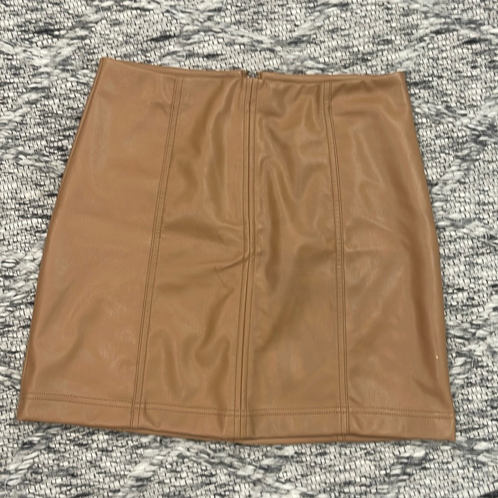 EUC And Now This Faux Leather Mini